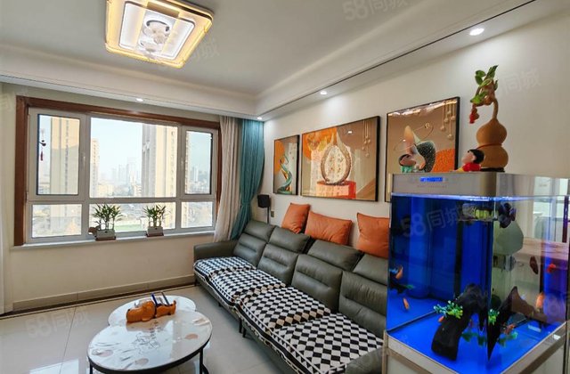 小高层东边户 精装三室清水湾 免大税带车位开发区