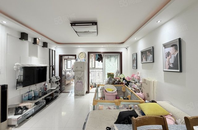 满二 精装修 南北通透 东昌府区民营家属院 89平 采光好