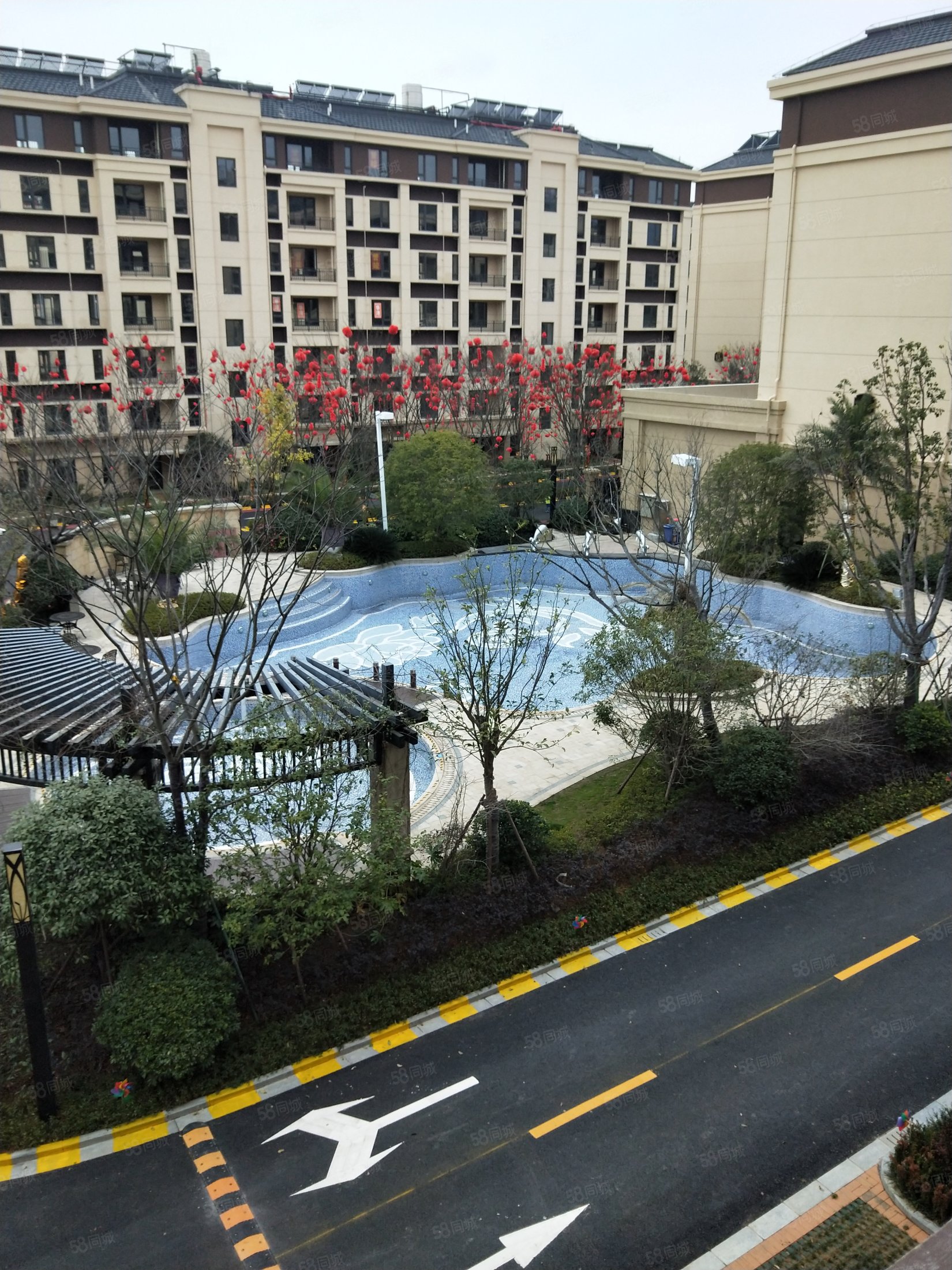 北仑梅山美的蝴蝶4期高层三室户型方正看房方便,美的蝴蝶海(四期)