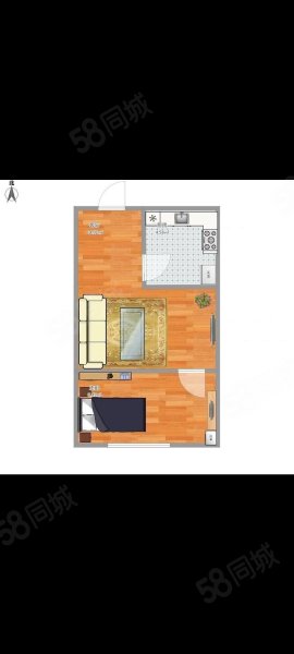 奥园广场(商住楼)2室2厅1卫41㎡南北32.98万