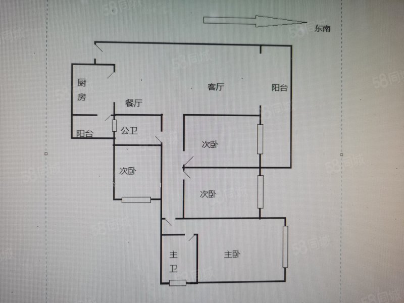 雅居乐新城璟峰4室2厅2卫128㎡东南115万