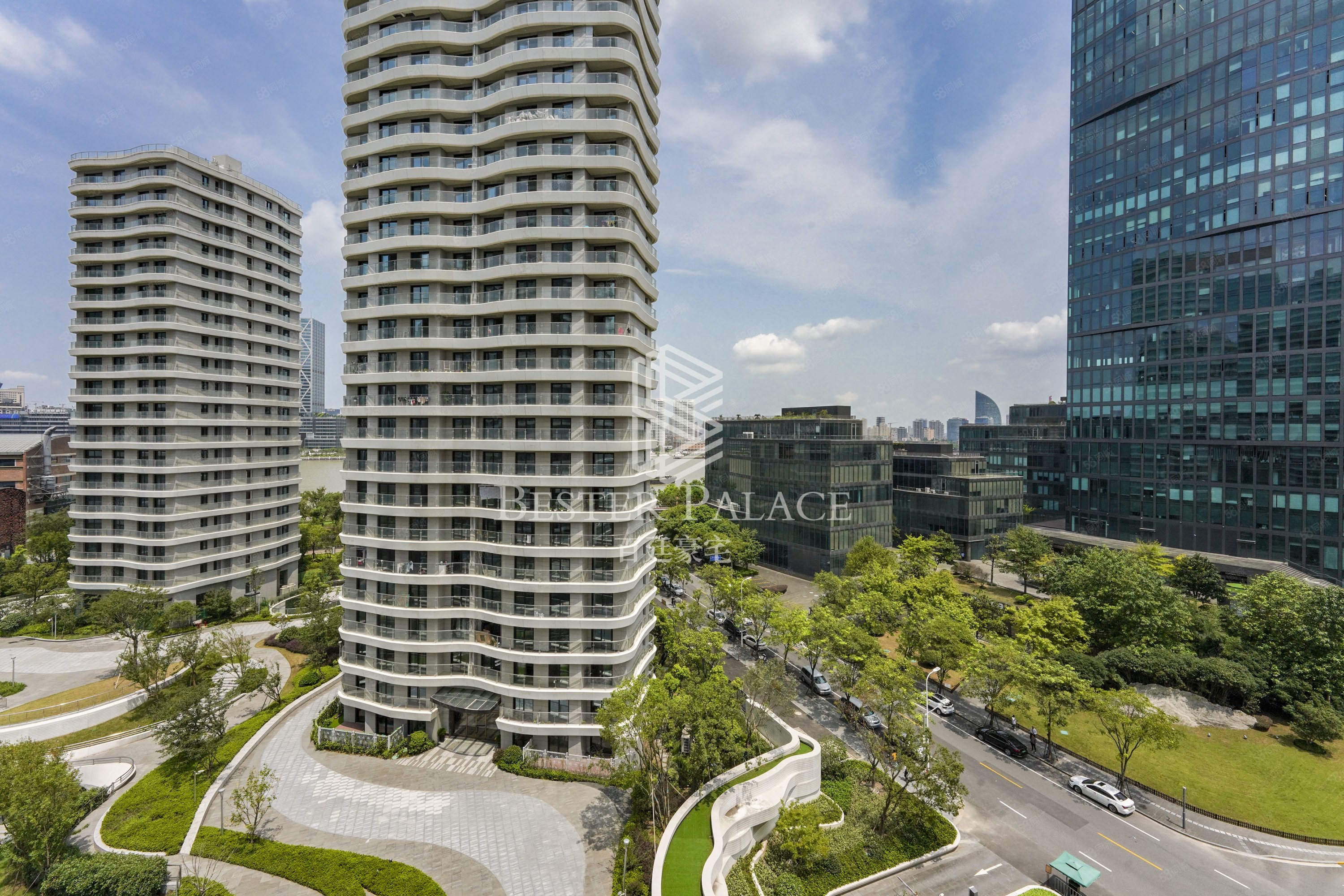 【10图】陆家嘴九庐丨次新房出售丨正看小区园林和陆家嘴三件套丨诚意