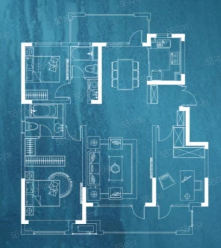 78平方米,澳海白沙岛-沈阳58同城
