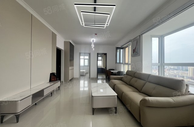 东关国际，羡林苑电梯房精装未住，东边户全明户型