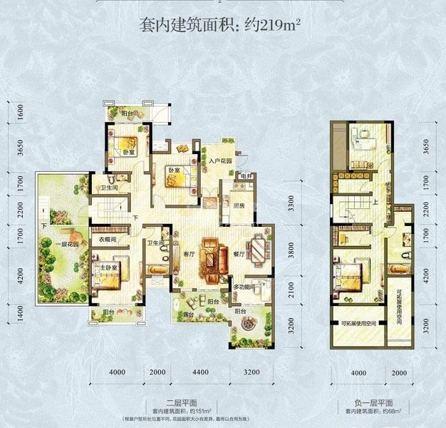 隆鑫鸿府4室2厅3卫225㎡南235万