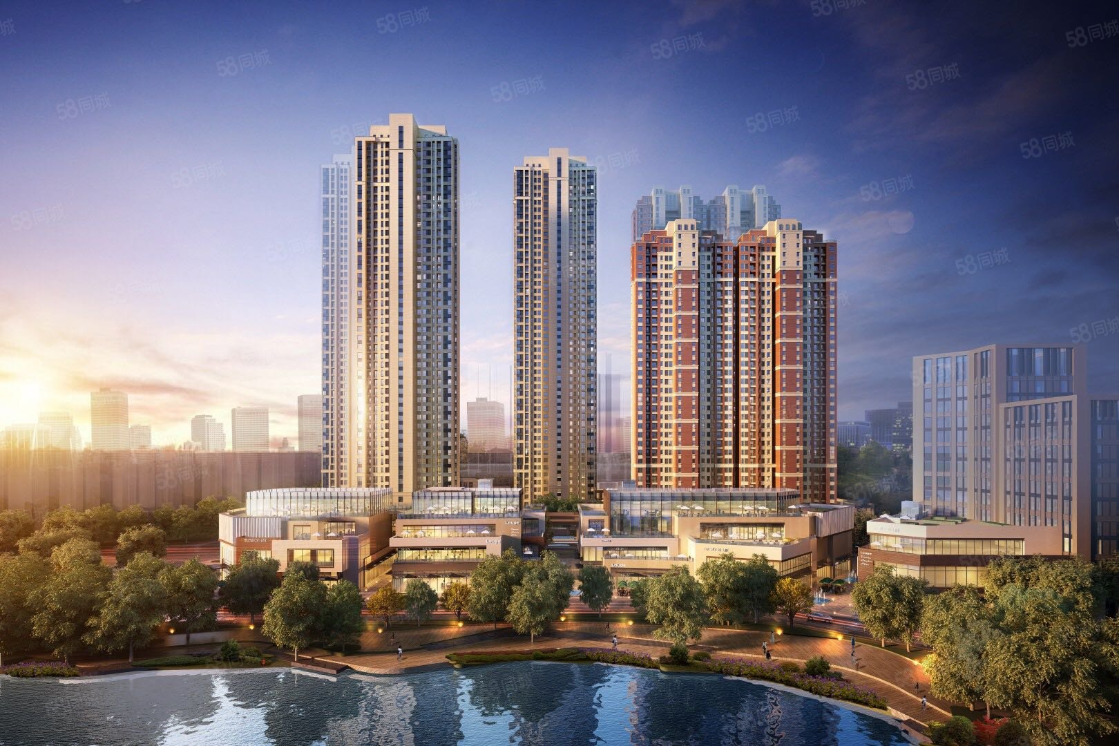 华宇旭辉星空2室2厅2卫42㎡南北65万