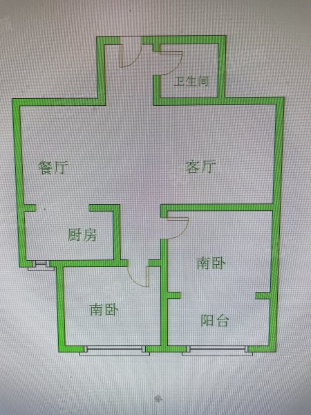 金色年华2室2厅0卫75㎡南北150万