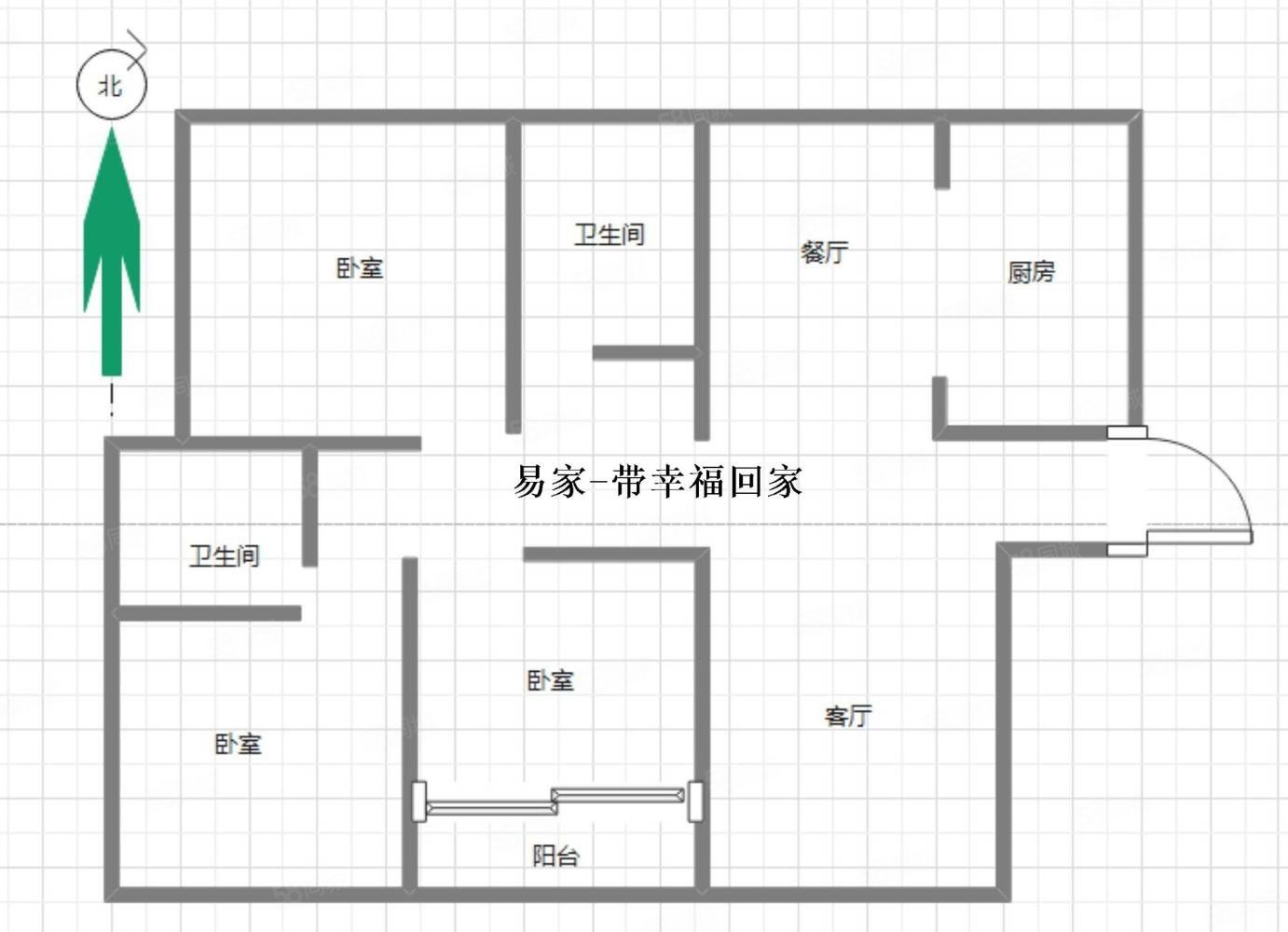 免大税 新华城南郡 好楼层 精装两室 采光好,新华城南郡-泰安58同城