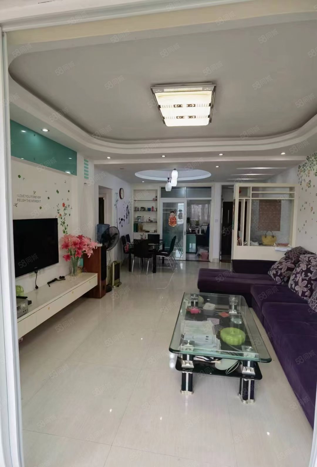 茗苑花园2室2厅1卫98㎡南北55万