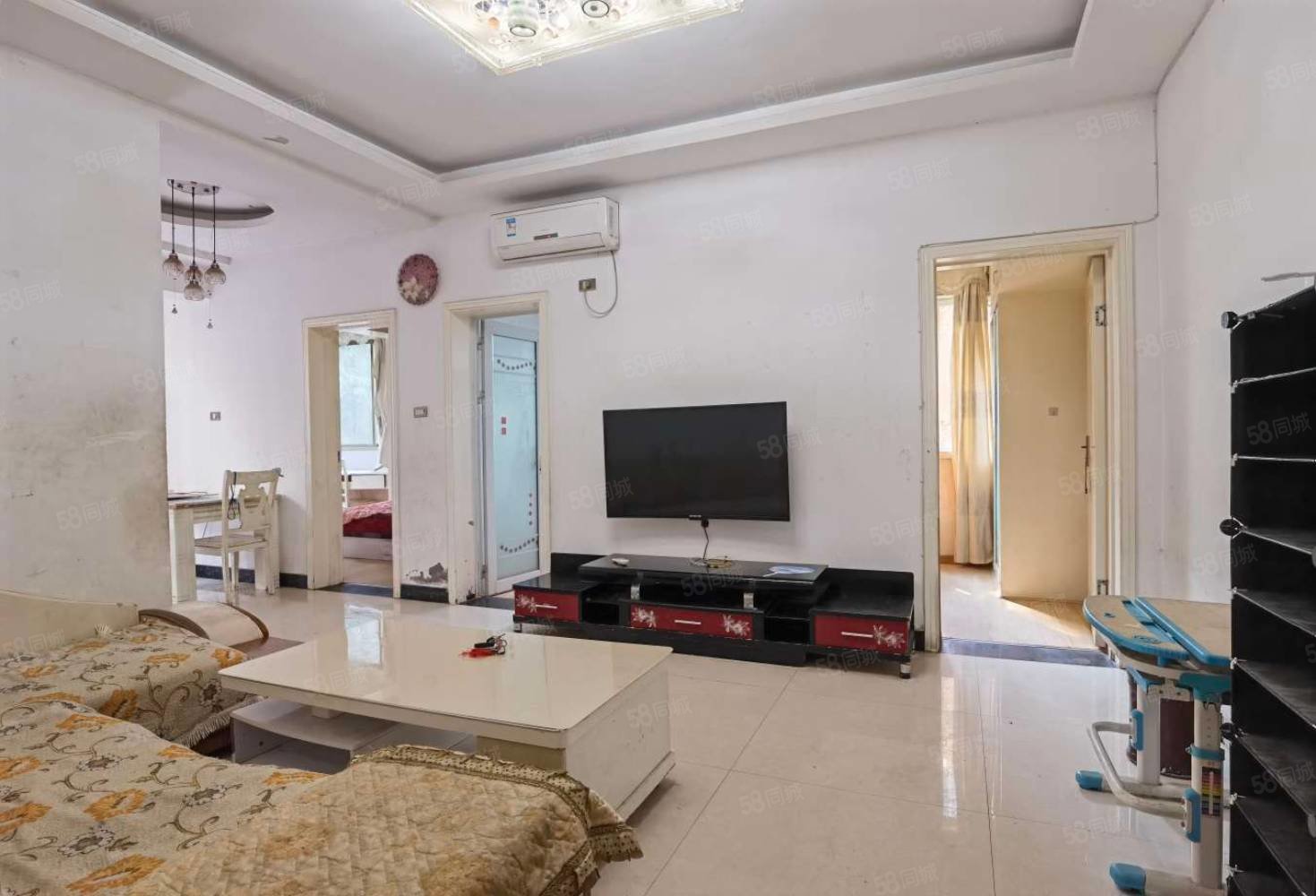 罗家岗小区2室2厅1卫61㎡南北23.9万