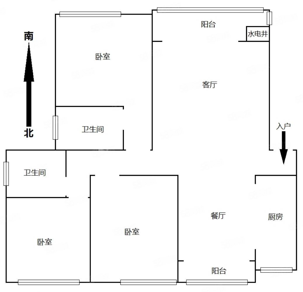 秀江印象7室2厅2卫280㎡南北138万