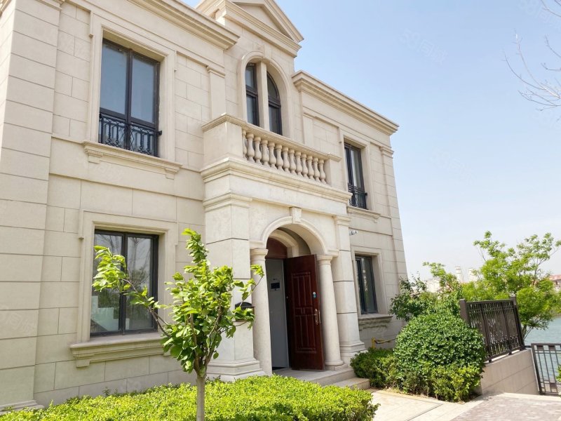 临湖别墅 地上两层 带地下室地下车位 边户大院,融创伍杄岛-天津58