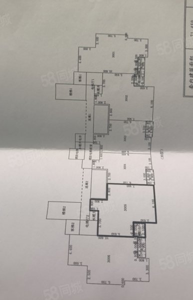 厚德丽园3室1厅1卫95㎡南35万