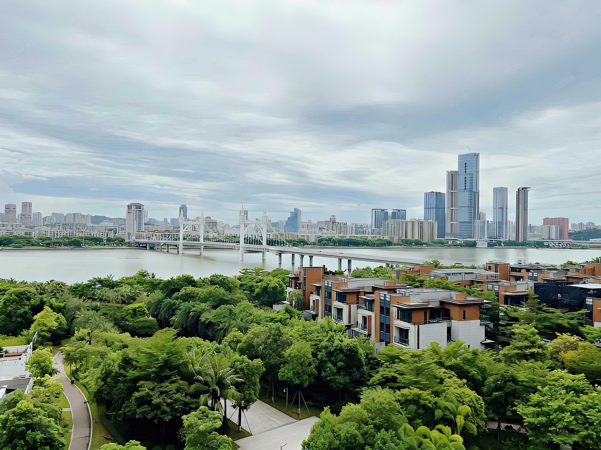 急售红树湾南区纯5房东南向无遮挡河景