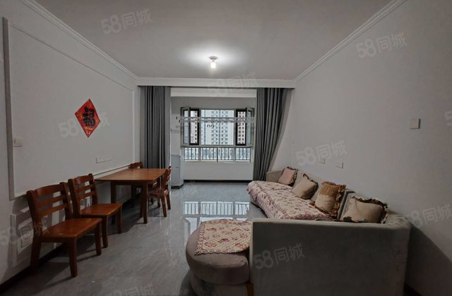 外国语 新一中 民生温馨两室 送车位免大税 电梯中间楼层