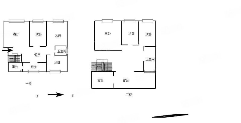 枫华胜景6室2厅2卫189㎡南北64.8万