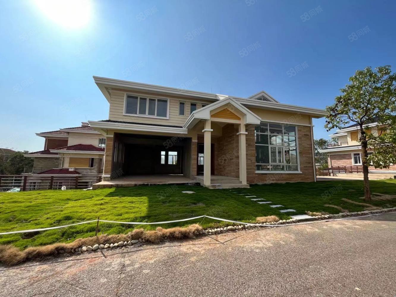 这样的别墅 f天下独栋 千平占地 证满 挑高客厅,f,天下-武汉58同城