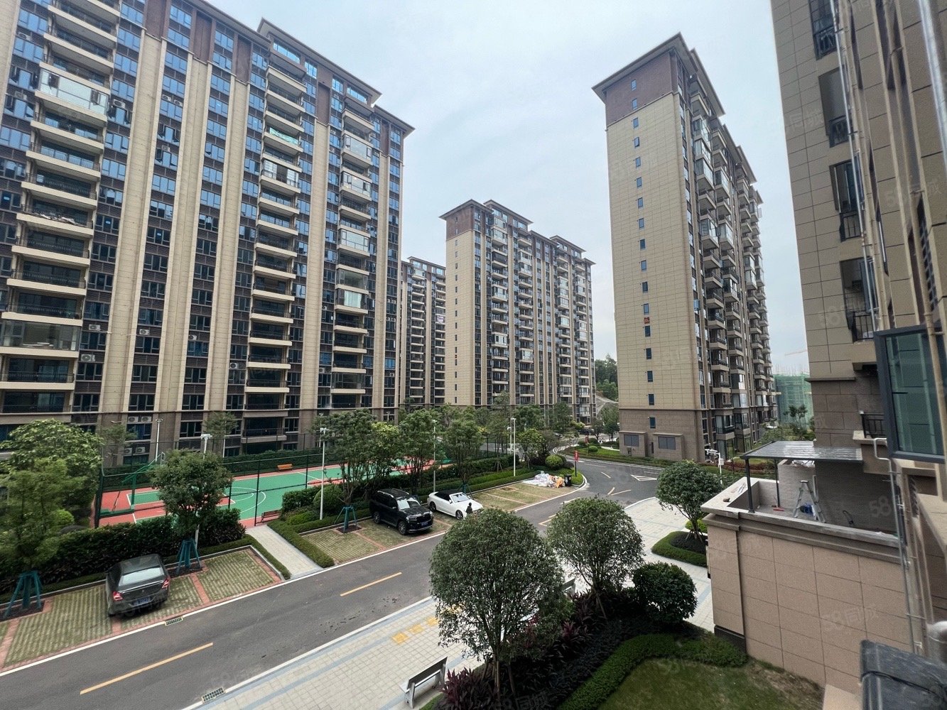 58万 单价4000元 全新精装修没有入住过,碧桂园西江府-梧州58同城