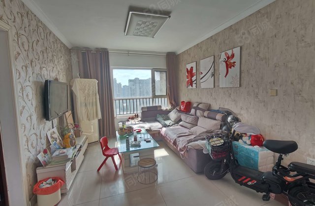 水岸花语 精装大两居 南北通透 5萬即可 随时看房 滨河东苑