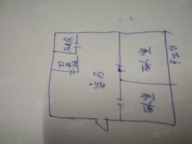 电厂西生活区2室1厅1卫82㎡南北32万