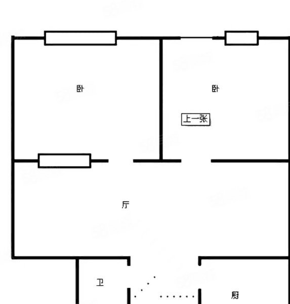 鹤城馨苑2室1厅1卫89㎡南北37.5万