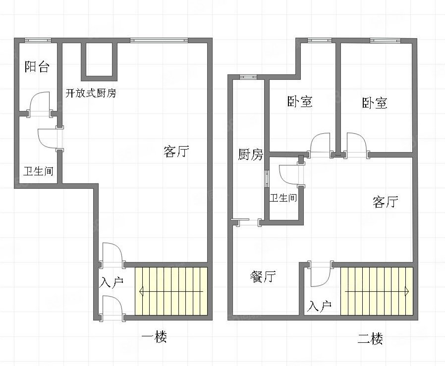 保利观塘上锦(商住楼)1室0厅1卫58㎡南北60万