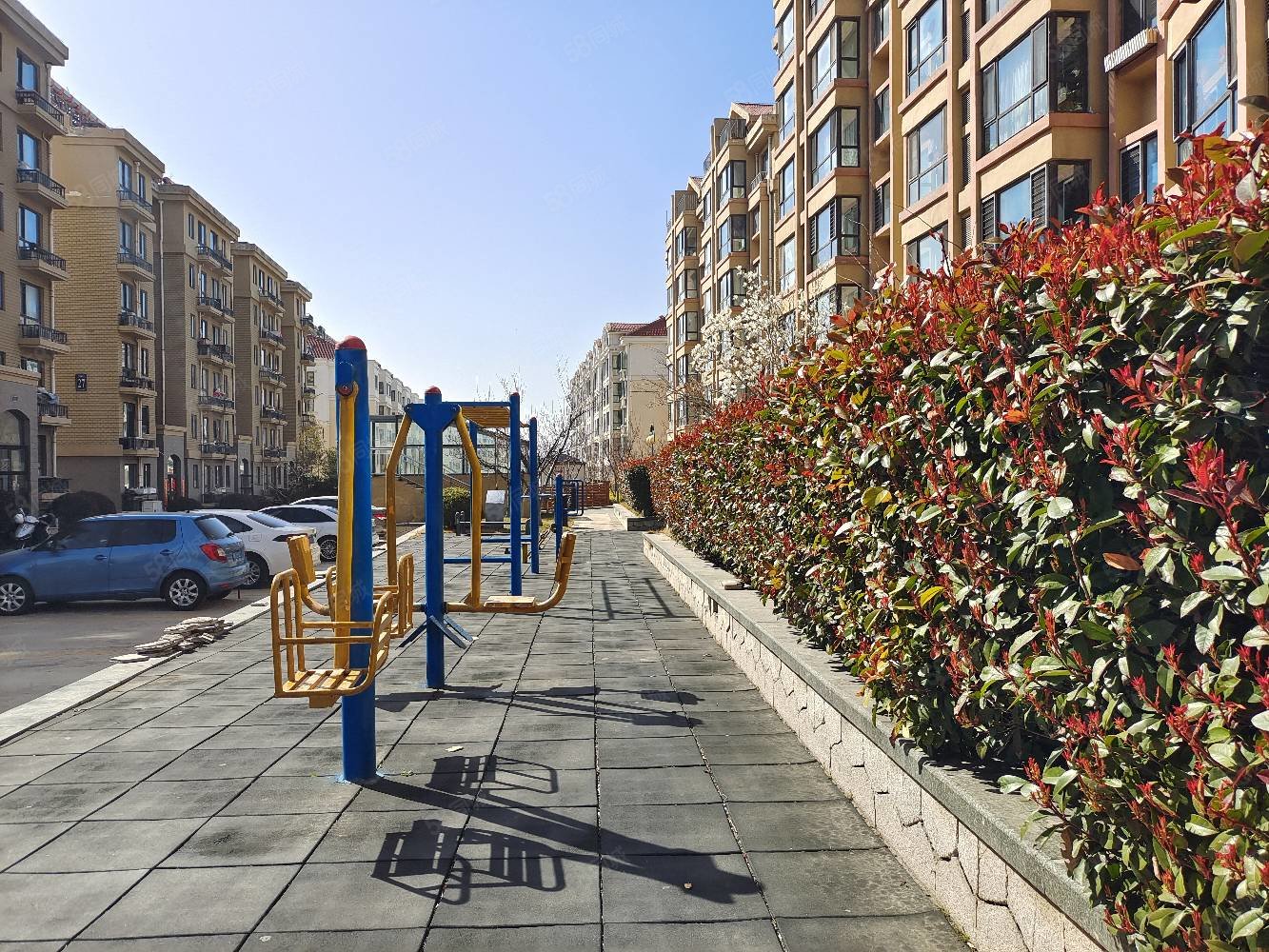 威高时光城实验威海一中贵和花园三期多层框架封闭小区