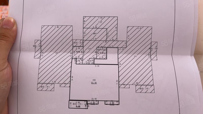 黄山北海公馆3室1厅1卫107㎡南45万