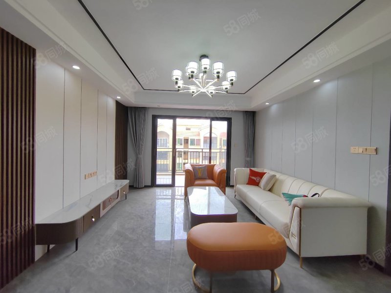 【10图】首付25万 新县城 全新装修未住人 4房,盛华俊景豪园-梅州58