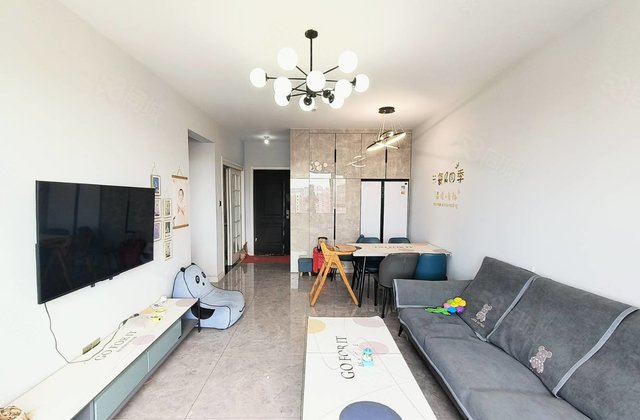 免大税！百合新城 精装修三室两厅，带储，人车分流，全天采光。