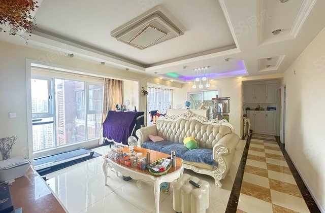 蓝润光华春天(A区)3室2厅95㎡108万二手房图片