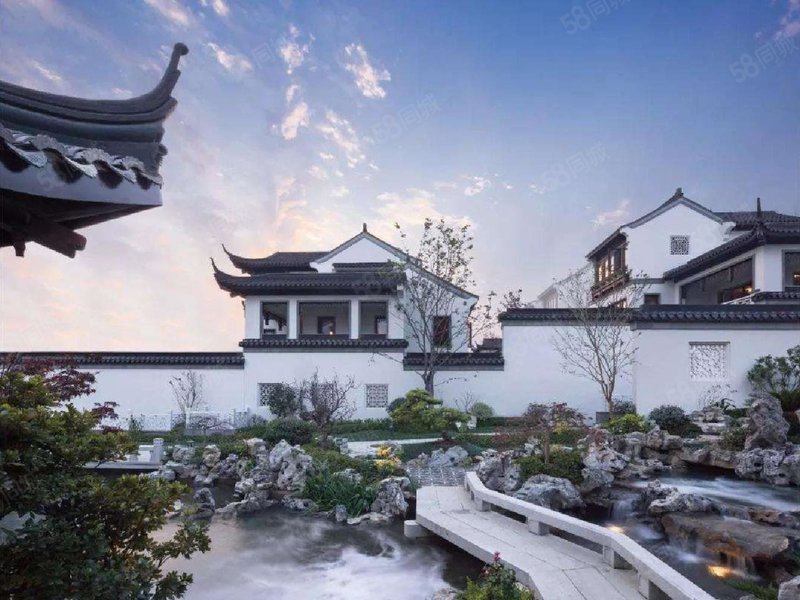 好位置 实际面积很大 阿里旁印象枫桥别墅中式合院排屋