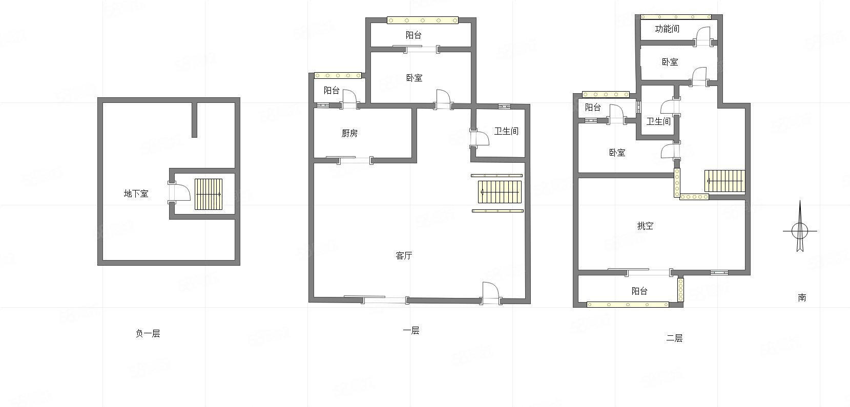 江山樾园来(南区)5室2厅3卫145㎡南北230万