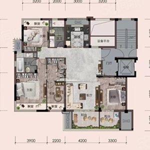 香港兴业璟颐湾5室2厅2卫144.48㎡南北432万