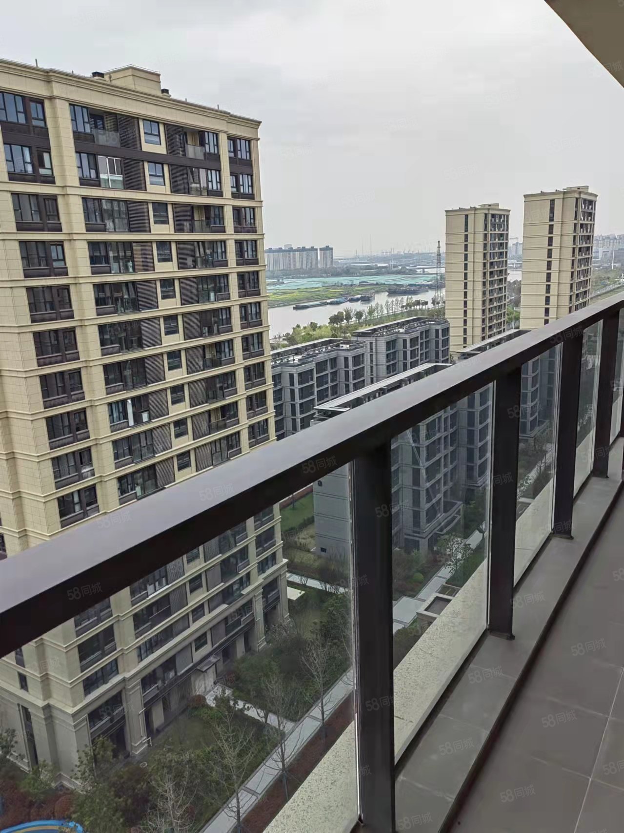 中央空调 新风 地暖 看房随时,绿城兰园-南通58同城