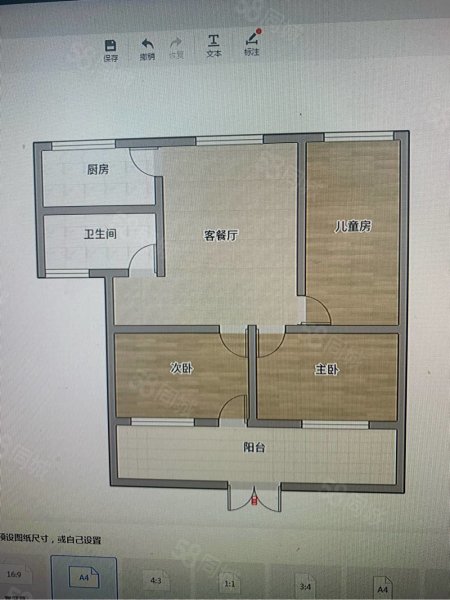 飞凤路333弄小区1室0厅1卫37.8㎡西71万