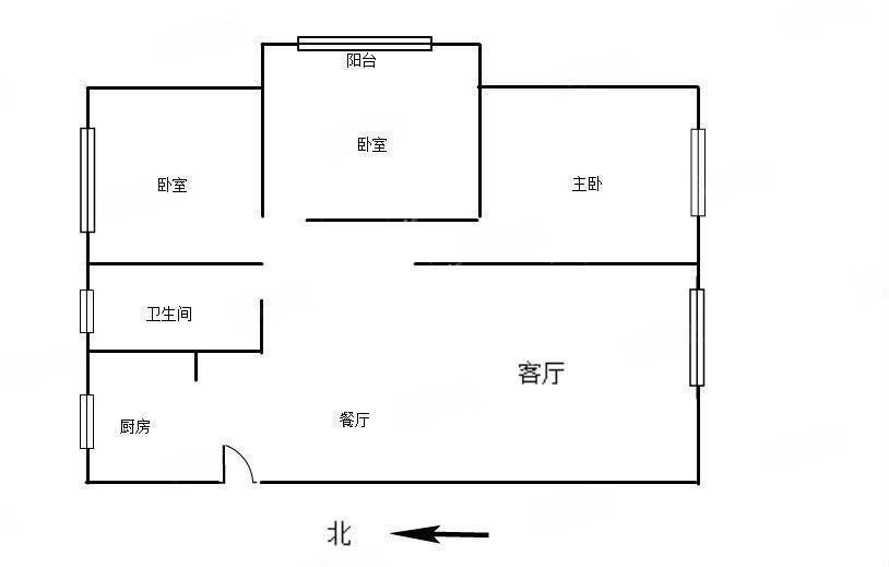 云南省人大住宅小区3室2厅1卫108.66㎡东南143万