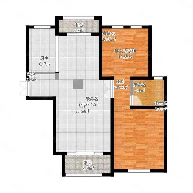 虎山生活区2室1厅1卫50㎡南北10万