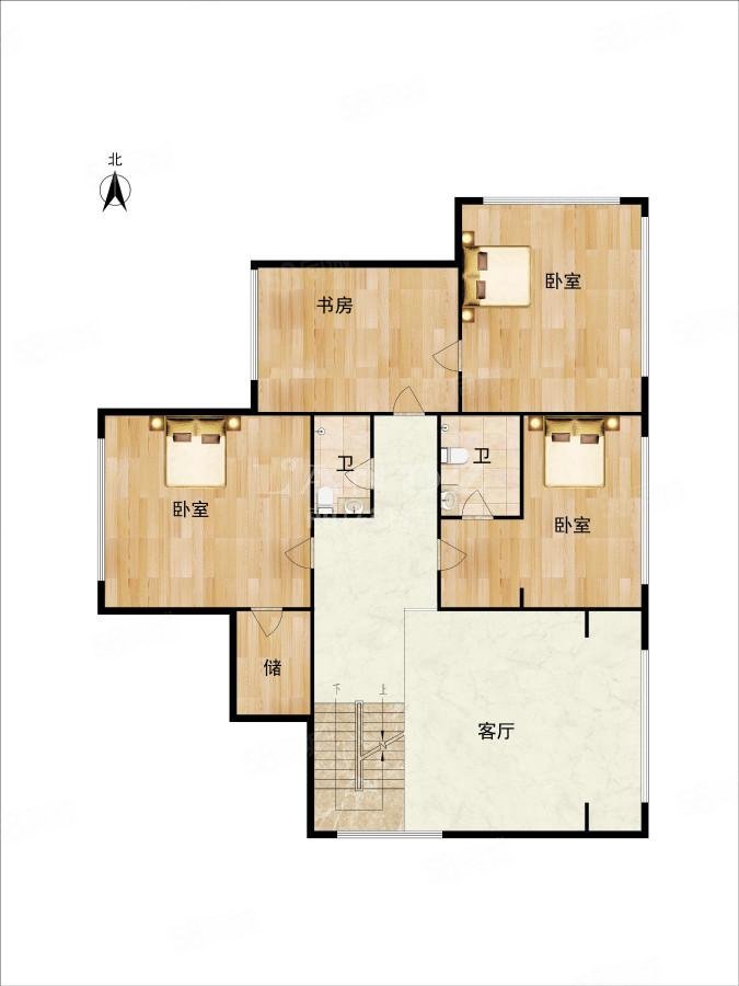 紫玉山庄5室2厅5卫500㎡南北7500万