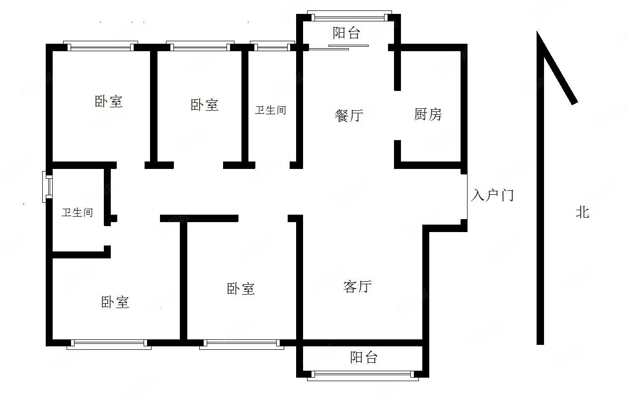 00平95万4室2厅2卫,空港新城(一期)-许昌58同城