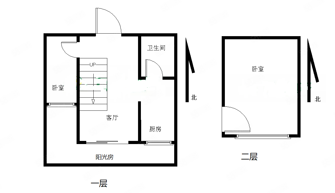 华夏奥韵2室2厅1卫53㎡南69万