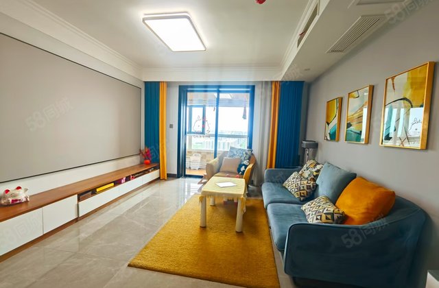 阿尔卡迪亚 全屋定制精装修 双阳台 全天采光