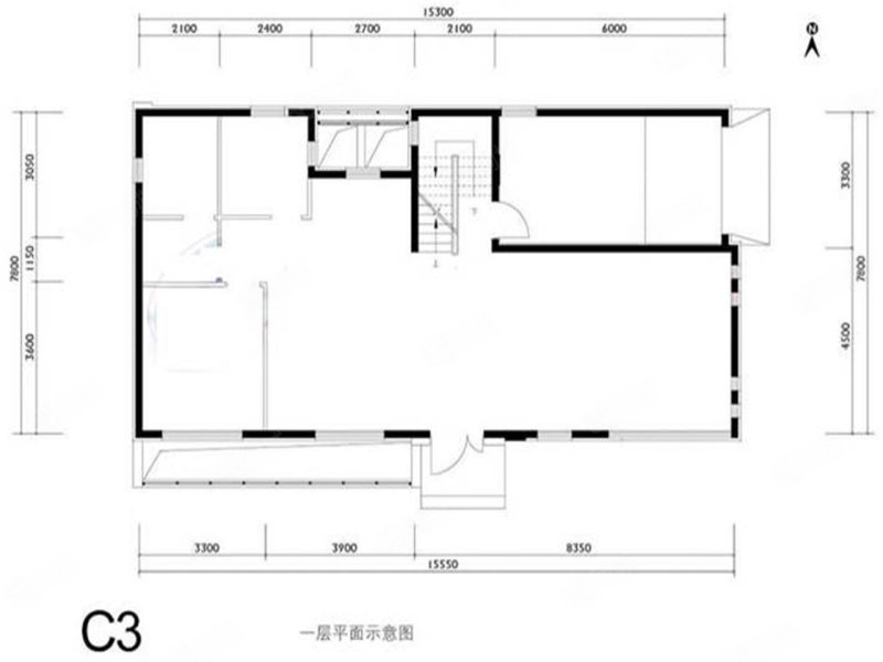 复地湾流汇4室4厅3卫289㎡南北980万