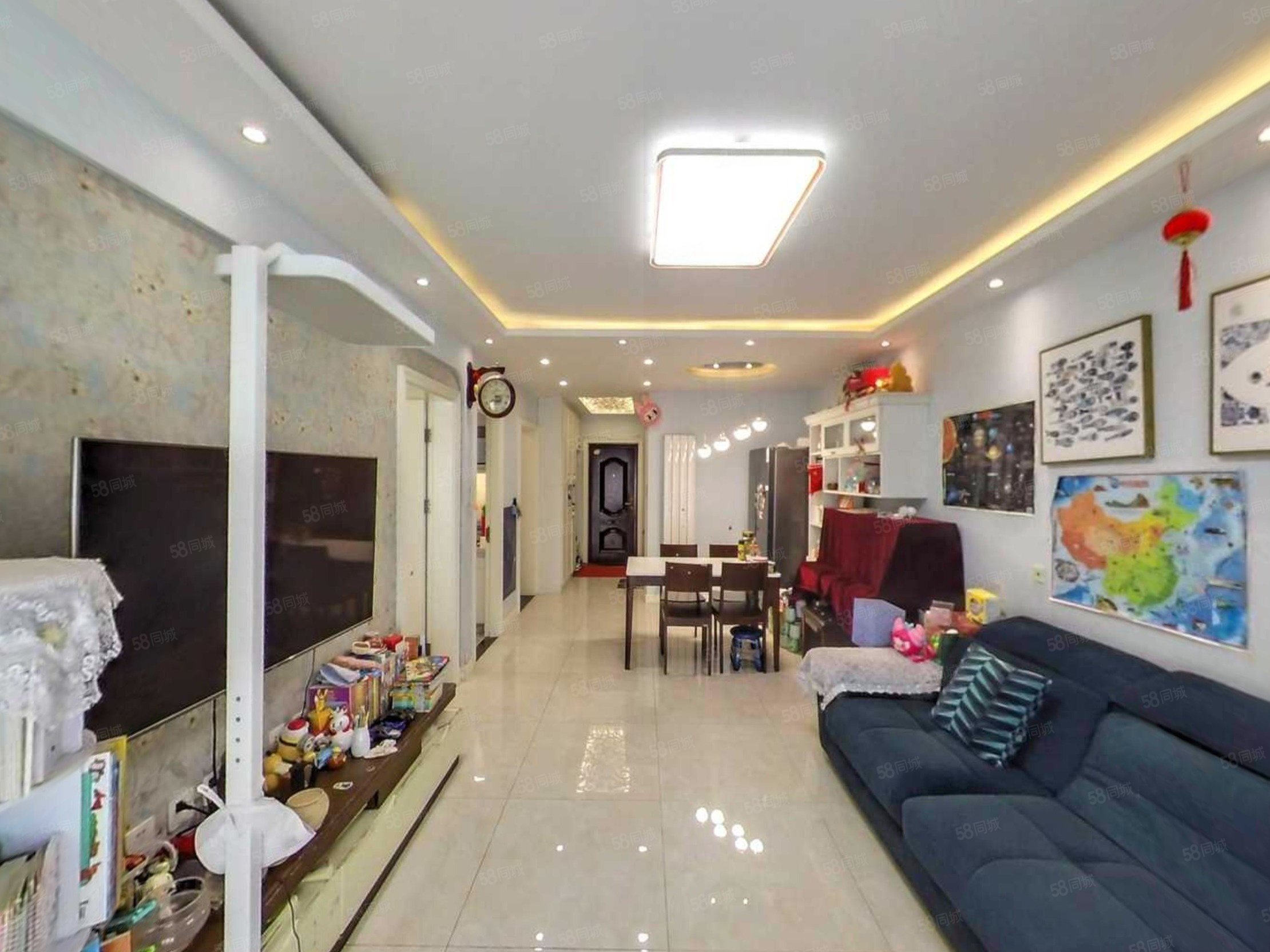 滿庭芳嘉園2室1廳1衛(wèi)98.9㎡南北358萬