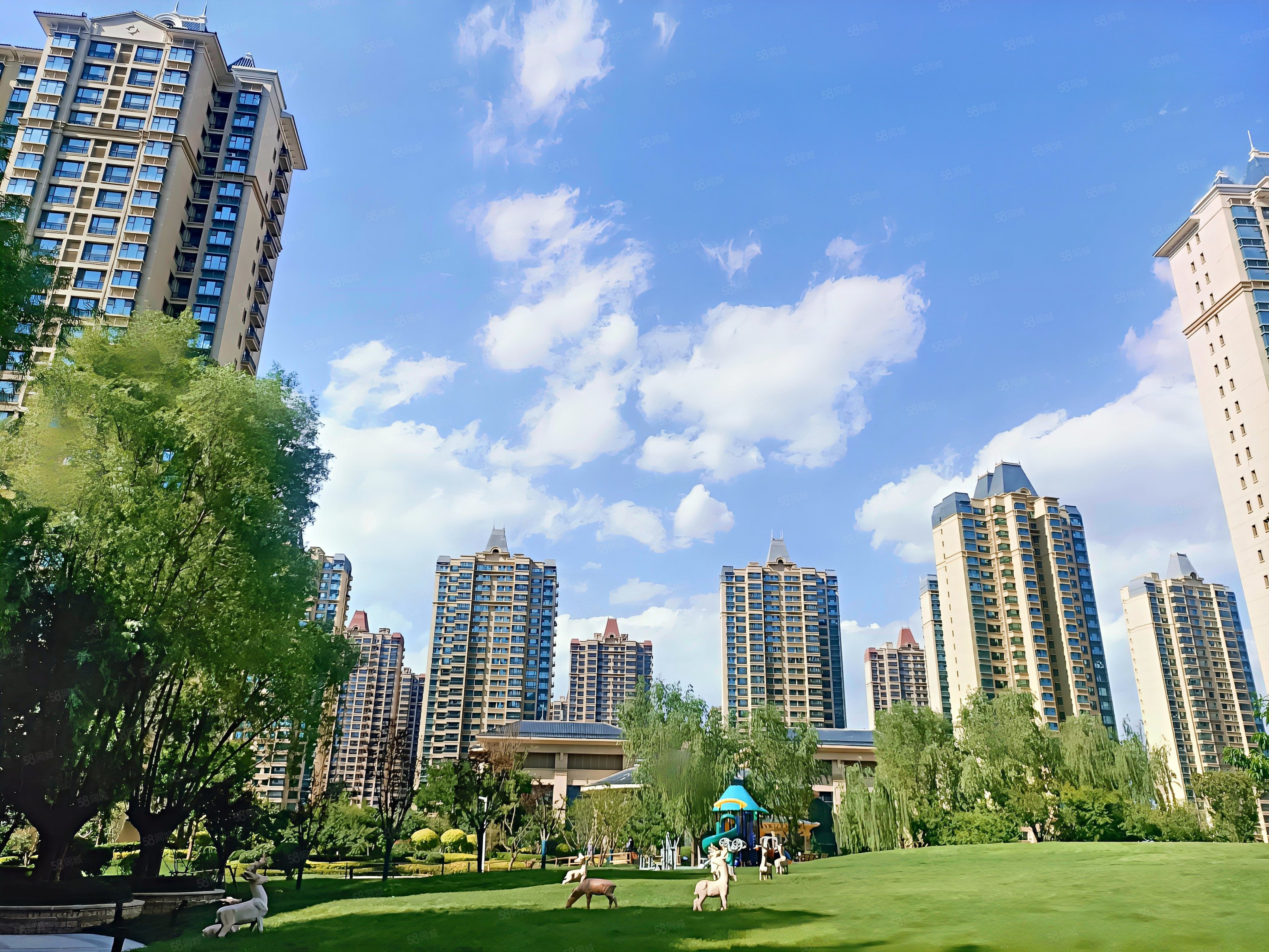 恒大山水城低价出售精装修南北通透3居室97平44万新房