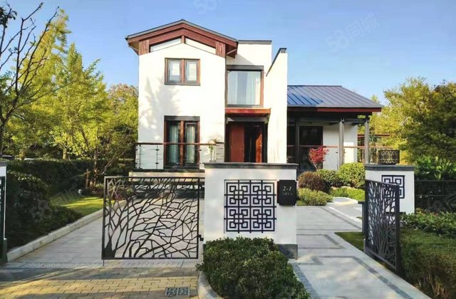 古北太湖源 中式园林独栋 占地一亩多 70年 湖景别墅