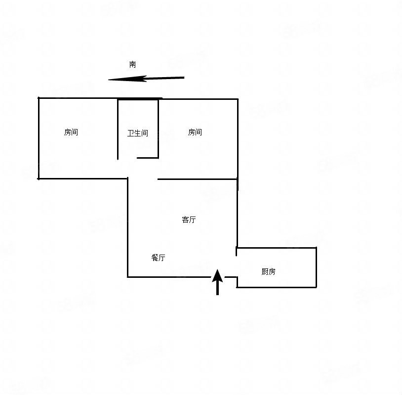 宜人小居2室2厅1卫81㎡南北36.8万