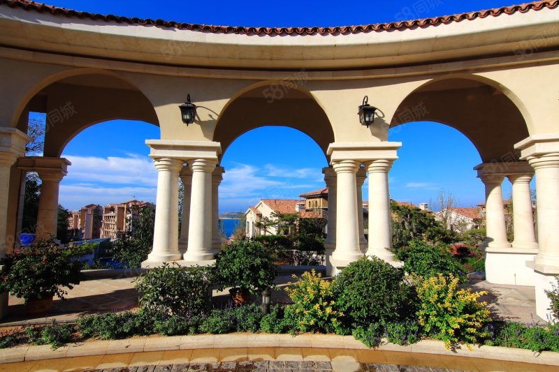 长青 海晏台 一线海景 大独栋别墅800平 豪华装修天然玉