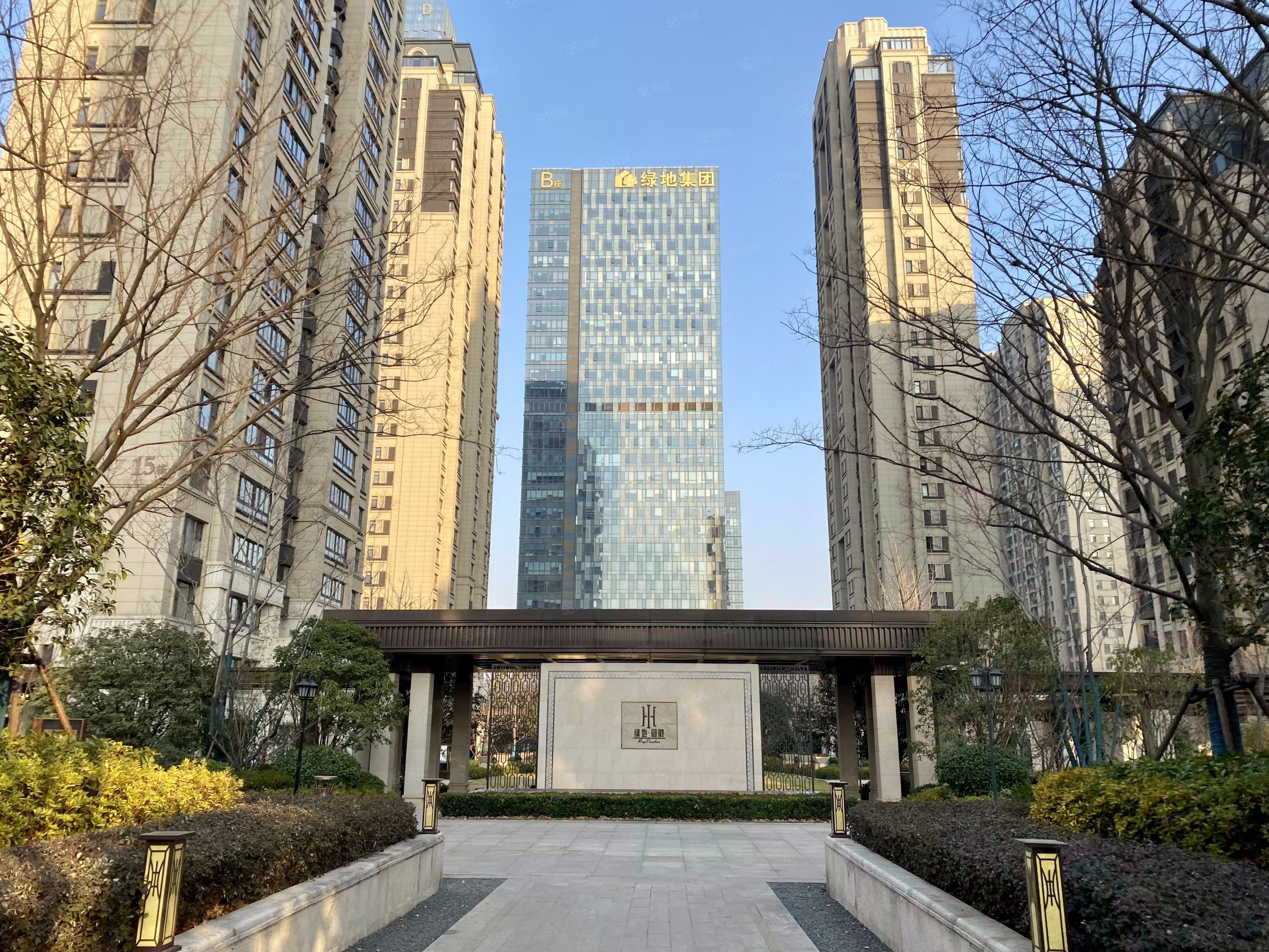 【10图】南北通透 3室2厅 绿地御徽 精装修,绿地御徽-合肥58同城