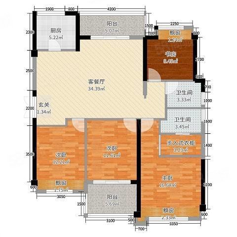 玲珑紫悦蓝山3室2厅2卫108㎡南北67.8万